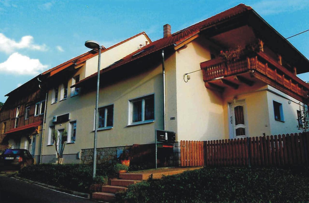 Ferienwohnung Weisskopf Alkersleben Exterior foto